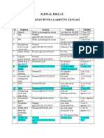 Jadwal Diklat 2022