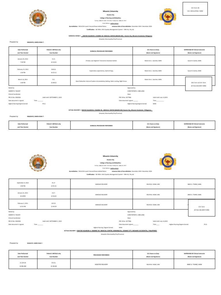 PRC Forms - Blank Form | PDF | Nursing | Medical Specialties