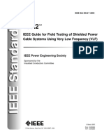 IEEE Guide For Field Testing of Shielded Power Cable Systems Using Very Low Frequency (VLF)
