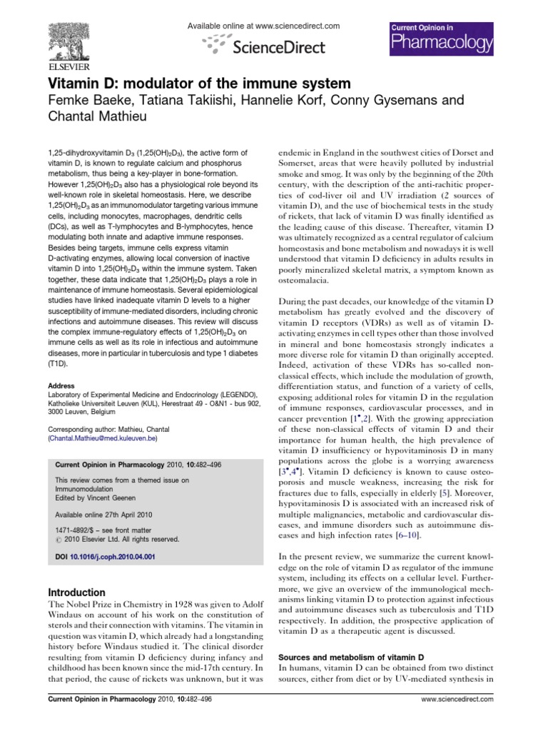 Vitamin_D_Modulator_of_The_Immune_System_Tatiana_Elsevier_2010 PDF