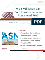 Tayangan Arah Kebijakan & Transformasi JF PMB 30052022 - Rev