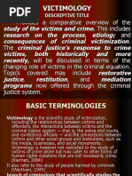 Victimology ppt2