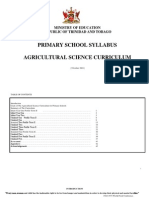 Agri Science Curriculum Prim