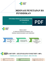 Koordinasi Penetapan RSP