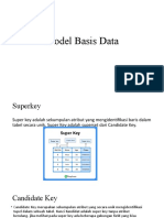 Model Basis Data