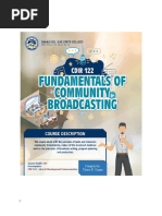 Broadcasting Principles Overview | PDF | Frequency Modulation | Modulation