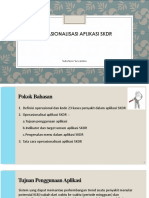 Operasionalisasi Aplikasi SKDR TH 2022