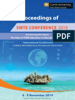 2019 SMTE Conference Proceedings - 6-9 November 2019 - University of Curtin and the Mauritius Institute of Education