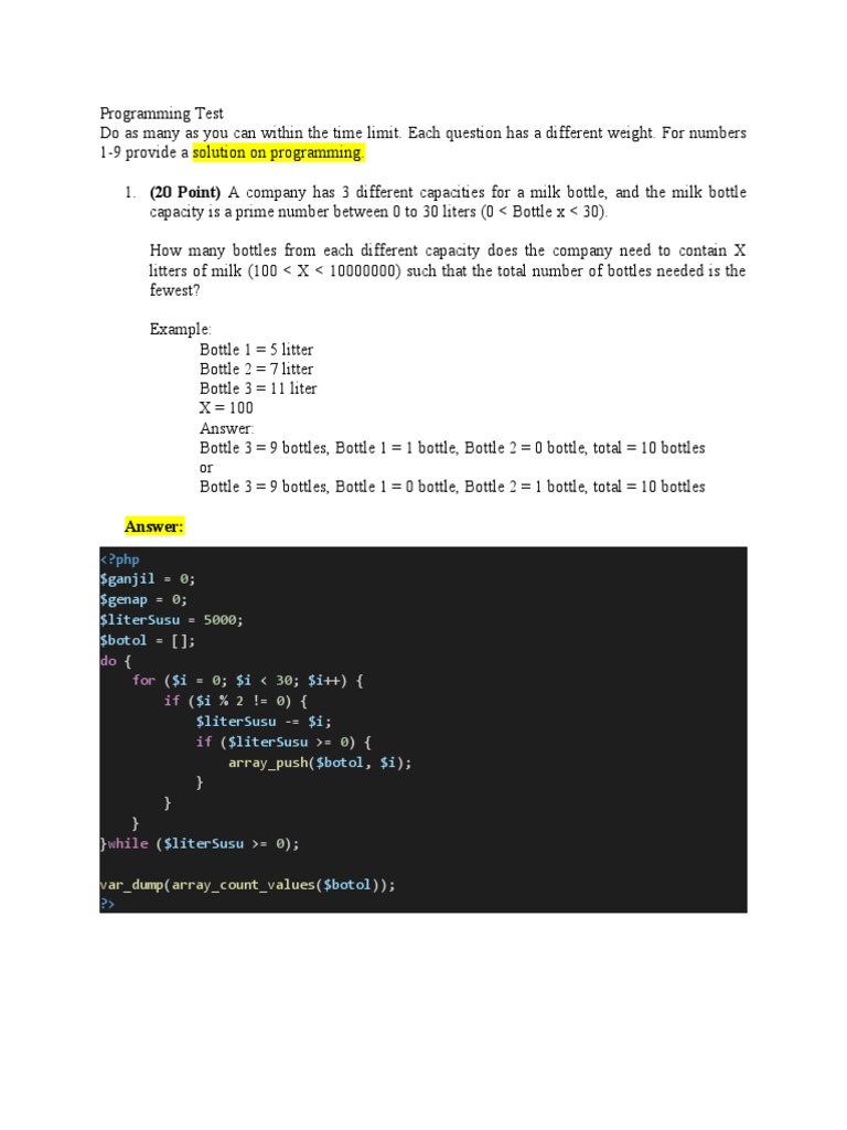 Logic Programming Test v2.1 | PDF | Applied Mathematics