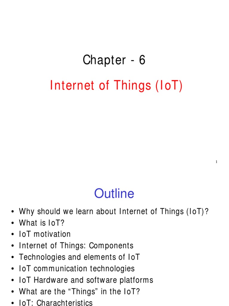 IoT Overview and Key Components | PDF | Internet Of Things | Cloud ...