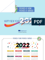 Calendar 2022 Erasmus + -  