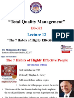FACULTY520-BS322-KUST-2021S-L13-Seven Habits of Highly Effective People