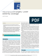 Reconstructive Surgery - Lower Extremity Coverage