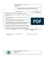 Daftar Ceklis Audit Internal