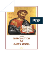 Introduction To Mark's Gospel
