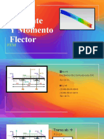 Fuerza cortante y momento flector FEM