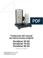 Manual DuraScan - 50 - 70 - 80 - G5 - ES