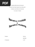 Download Narrativa Criollista y Narrativa Moderna by eucarisvargas SN57722811 doc pdf