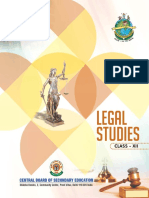 LEGAL STUDIES XII CLASS CBSE