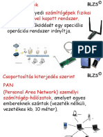 Egyedi - A Hálózat Működését Egy Speciális Operációs Rendszer Irányítja