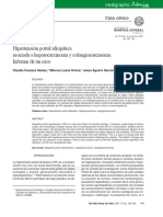 Hipertensión Portal Idiopática Asociada A Hepatocarcinoma y Colangiocarcinoma. Informe de Un Caso