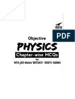 WWW - Jeeneetbooks.in Objective Physics NTA Chapterwise