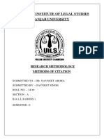 Panjab University: University Institute of Legal Studies
