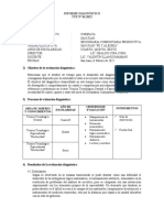 Informe de Evaluación Diagnóstica 2022