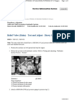 Relief Valve (Main) - Test and Adjust - Heavy Lift: Pruebas y Ajustes