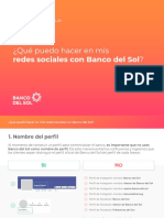 Guía de Identidad Visual en Redes para Asesores de Banco del Sol (40