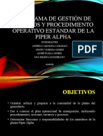 Programa de Gestión de Peligros Y Procedimiento Operativo Estándar de La Piper Alpha