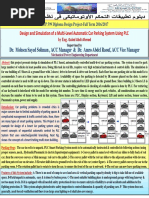 Design and Simulation of A Multi-Level Automatic Car Parking System Using PLC