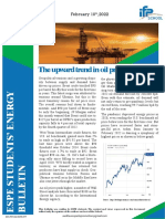 The Upward Trend in Oil Prices: February 10, 2022