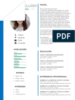 42 Curriculum Vitae Con Foto