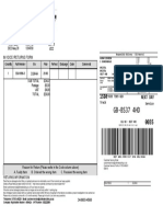 GB-BS37 4HD: Invoice/ Returns Form