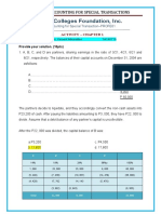 ICCT Colleges Foundation, Inc.: Profe01-Accounting For Special Transactions