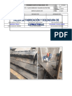 Procedimiento de soldadura y fabricación de estructuras