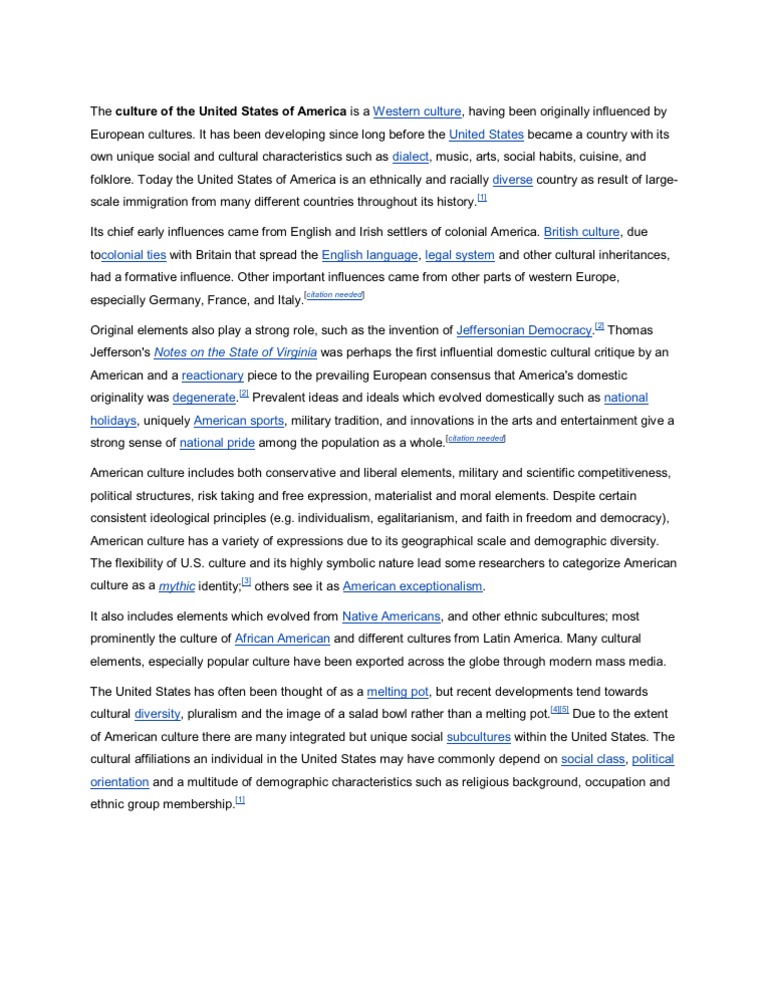 American Culture PDF