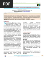 Pharmacognostic and Phytochemical Evaluation of Chrysophyllum Cainito Linn. Leaves