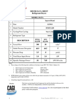 Dryer Data Sheet Refrigerant Dryers Model Data