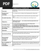 Lesson Plan - Sight Words Lesson | PDF | Lesson Plan | Learning Styles