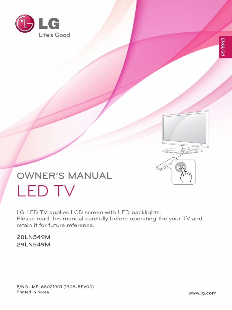 Led TV: Owner'S Manual | Download Free PDF | Hdmi | Digital Audio