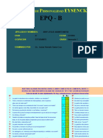 Eysenck Forma B