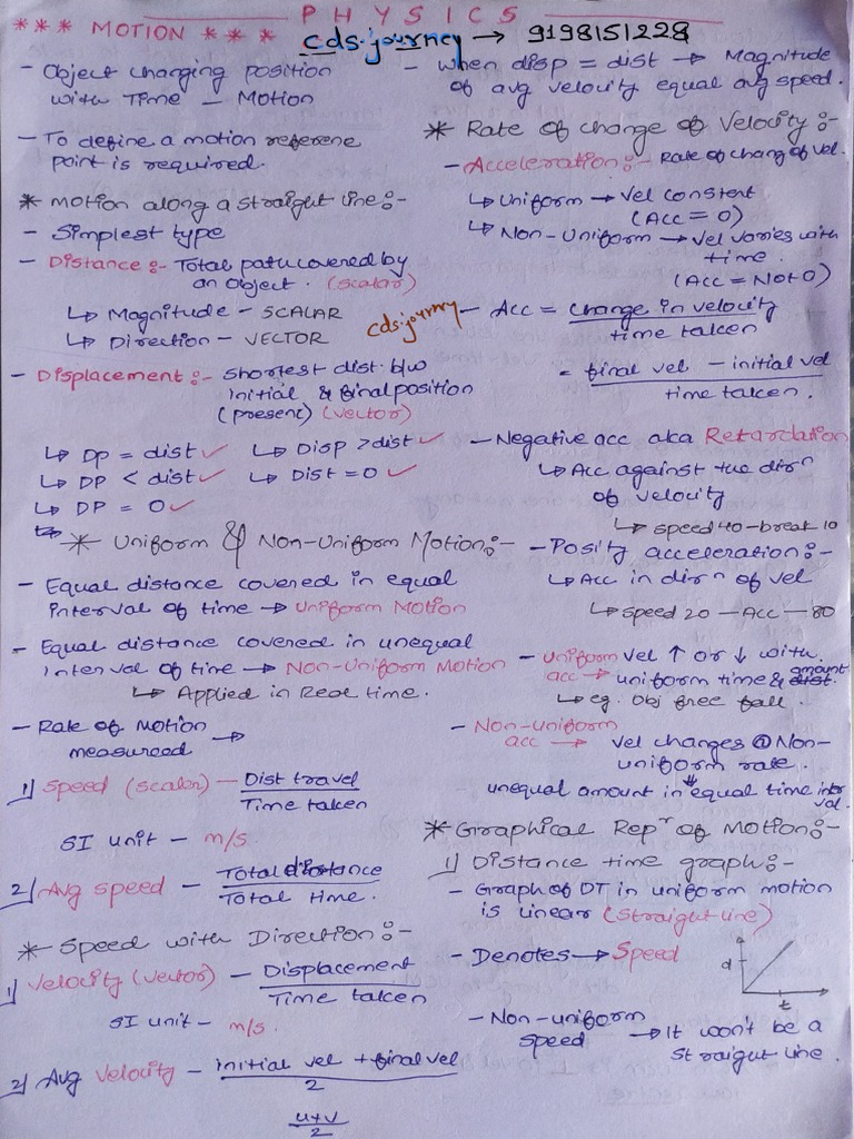 Physics Complete Notes | PDF