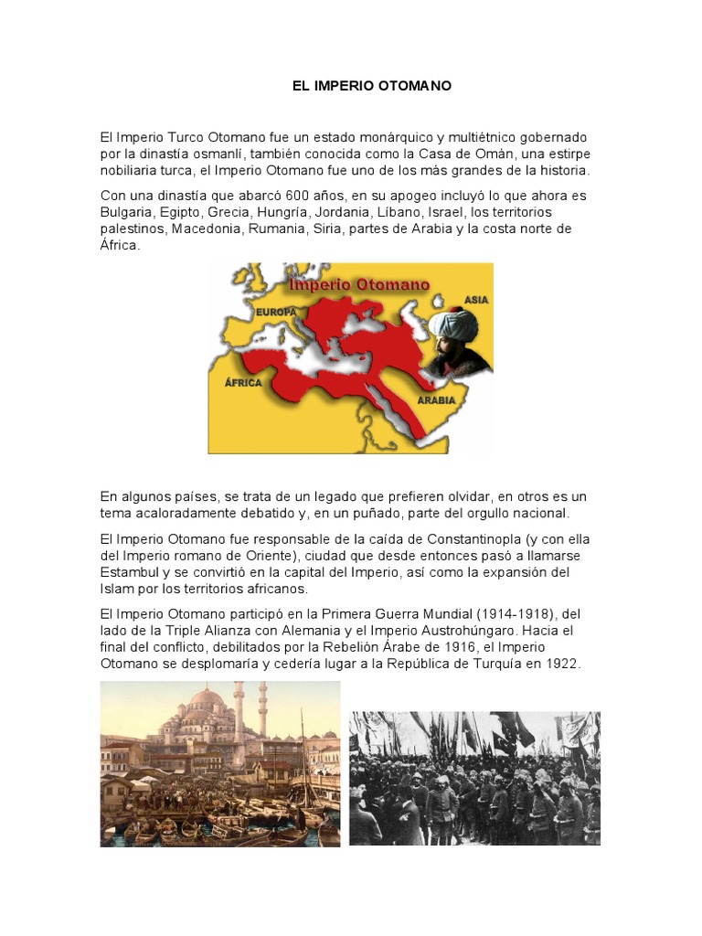 Historia del Imperio Otomano | PDF | imperio Otomano | Imperios musulmanes