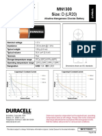 MN1300 Size: D (LR20) : Alkaline-Manganese Dioxide Battery