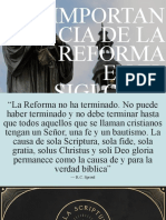 Importancia de La Reforma en El Siglo XXI