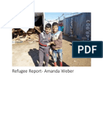 Refugee Report - Amanda Weber