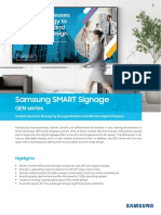 Samsung SMART Signage: QEN Series