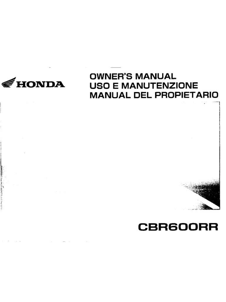 2007 CBR600RR SERVICE MANUAL FREE DOWNLOAD visual data 2